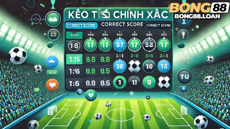 Kèo tỷ số chính xác (Correct Score) là gì?